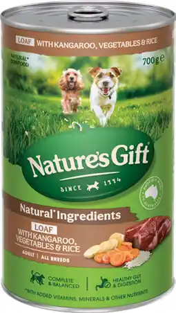 IGA Nature’s Gift Wet Dog Food Selected Varieties offer