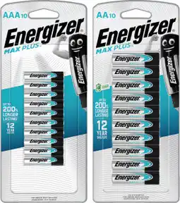 IGA Energizer Max Plus AA or AAA Batteries 10 Pack offer