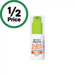 Woolworths Garnier Fructis Sleek & Stay Keratin Serum offer