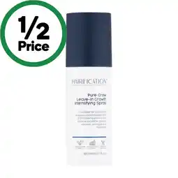 Woolworths Hairification Pure Grow Leave-In Growth Intensifying Spray offer