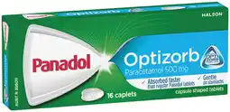 IGA Panadol Optizorb Paracetamol 500mg Caplets offer