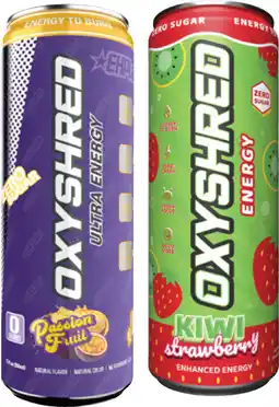 Coles Oxyshred Energy Drink offer
