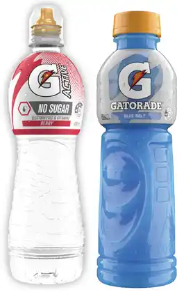 Coles Gatorade Sports Drink or G Active Water 600mL offer