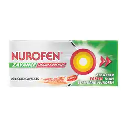 Woolworths Nurofen Zavance Liquid Capsules Ibuprofen 200mg offer