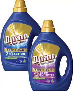 Coles Dynamo Professional Laundry Liquid offer