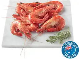 Coles Coles Australian Thawed Cooked Large Black Tiger Prawns offer