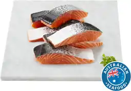 Coles Coles Tasmanian Fresh Salmon Portions Skin On offer