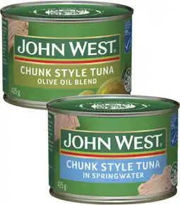 Coles John West Tuna offer