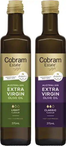 Coles Cobram Estate Extra Virgin Olive Oil offer