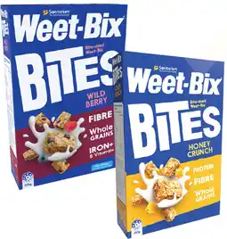 Coles Sanitarium Weet-Bix Bites-510g offer