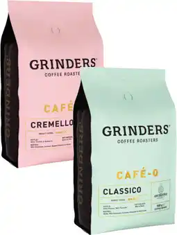 Coles Grinders Café-Q Coffee Beans offer