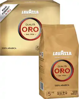 Coles Lavazza Qualita Oro Coffee Beans or Ground 1kg offer