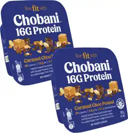 Coles Chobani Fit Flip High Protein Yogurt 140g-142g offer