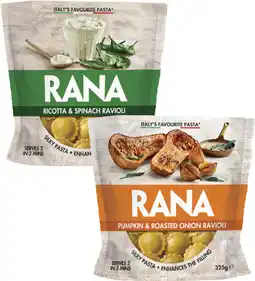 Coles Rana Filled Pasta offer