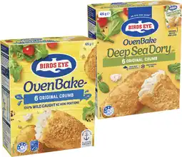 Coles Birds Eye Oven Bake Fish Fillets offer