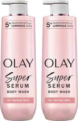 Coles NEW Olay Super Serum Body Wash offer