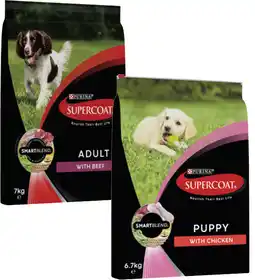 Coles Supercoat Dry Dog Food-7kg offer