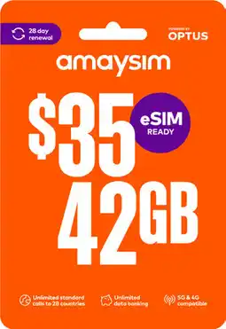 Coles Amaysim $35 Starter Pack offer