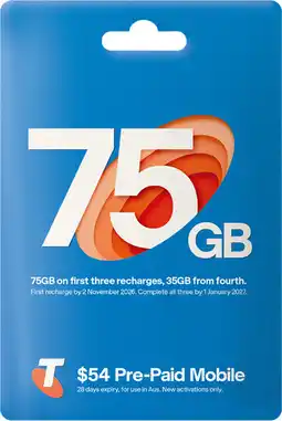 Coles Telstra $54 SIM Kit offer