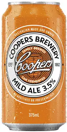 Coles Coopers Mild Ale Cans offer