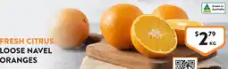Foodworks Fresh Citrus Loose Navel Oranges offer