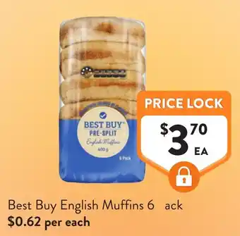 Foodworks Best Buy English Muffins offer