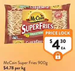 Foodworks McCain Super Fries offer