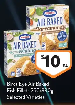 Foodworks Birds Eye Air Baked Fish Fillets offer