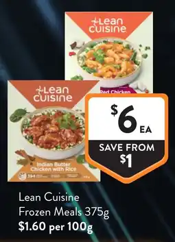 Foodworks Lean Cuisine Frozen Meals offer