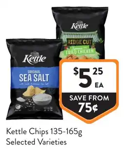 Foodworks Kettle Chips Selected Varieties offer