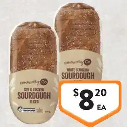 Foodworks community Co Soy & Linseed Sourdough offer