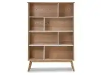 LivingStyles Ollie Scandinavian Wooden Bookcase offer