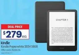 Officeworks Kindle Paperwhite 2024 16GB offer