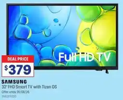 Officeworks SAMSUNG 32" FHD Smart TV with Tizen OS offer