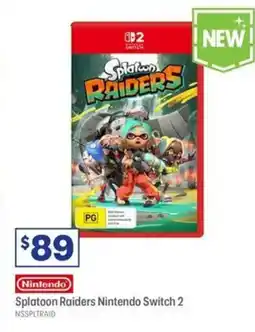Officeworks Splatoon Raiders Nintendo Switch 2 offer