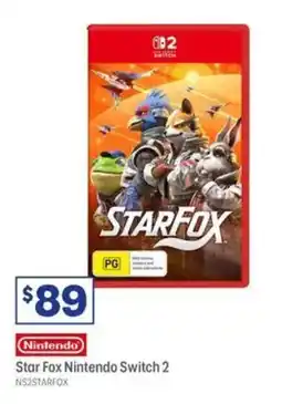 Officeworks Star Fox Nintendo Switch 2 offer