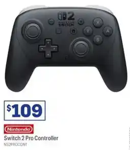 Officeworks Nintendo Switch 2 Pro Controller offer