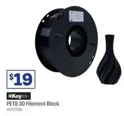 Officeworks Keytek PETG 3D Filament Black offer