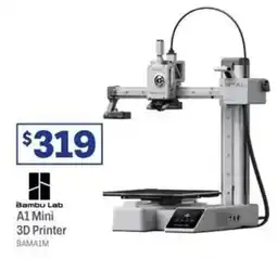 Officeworks Bambu Lab A1 mini 3D Printer offer