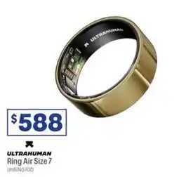 Officeworks Ultrahuman Ring AIR Size 7 Gold offer