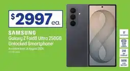Officeworks Samsung Galaxy Z Fold8 Ultra 256GB Graphite offer