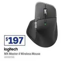 Officeworks Logitech MX Master 4 Wireless Mouse Graphite offer