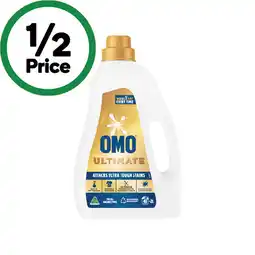 Woolworths OMO Ultimate Laundry Liquid 2 Litre or Capsules Pk 28 offer