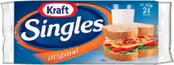 IGA Kraft Singles Cheese Slices Selected Varieties offer