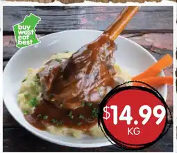 Spudshed Lamb Shank offer