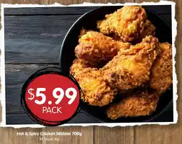 Spudshed Hot & Spicy Chicken Nibbles offer