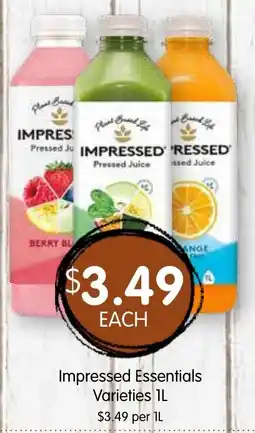 Spudshed Impressed Essentials Varieties offer