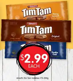Spudshed Arnott's Tim Tam Varieties offer