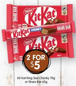 Spudshed Kit Kat King Size Chunky offer