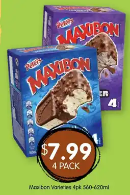 Spudshed Peters Maxibon Varieties offer